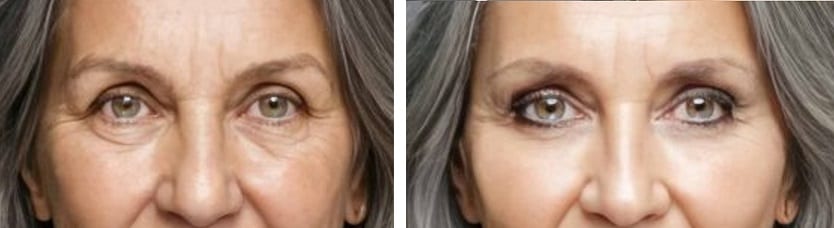 Cirugía de la Mirada caso 6 — antes y después